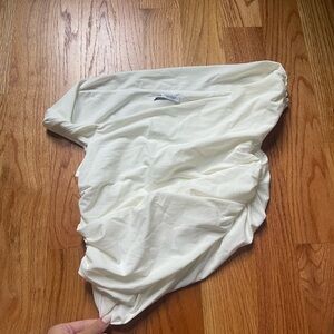 Zara Cream off the shoulder top